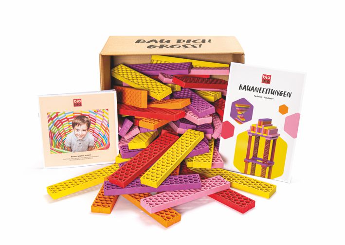 Bioblo Set Jumbo Sunshine, 60 Teile